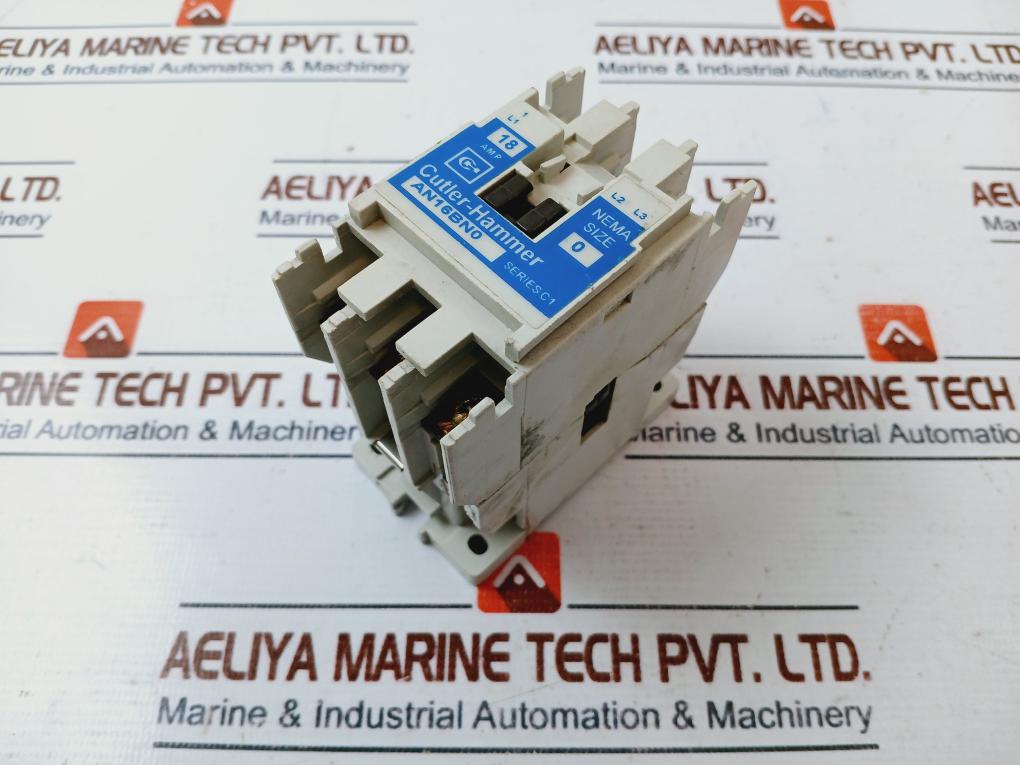 Cutler-hammer An16Bn0, Series C1 Motor Control Starter 18Amp 600V