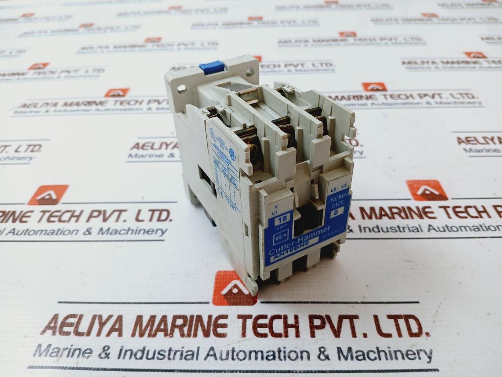 Cutler-hammer An16Bn0, Series C1 Motor Control Starter 18Amp 600V