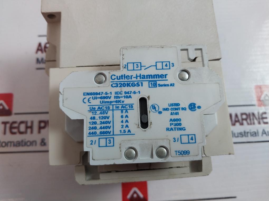 Cutler-hammer An16Dn0 Motor Contactor Overload