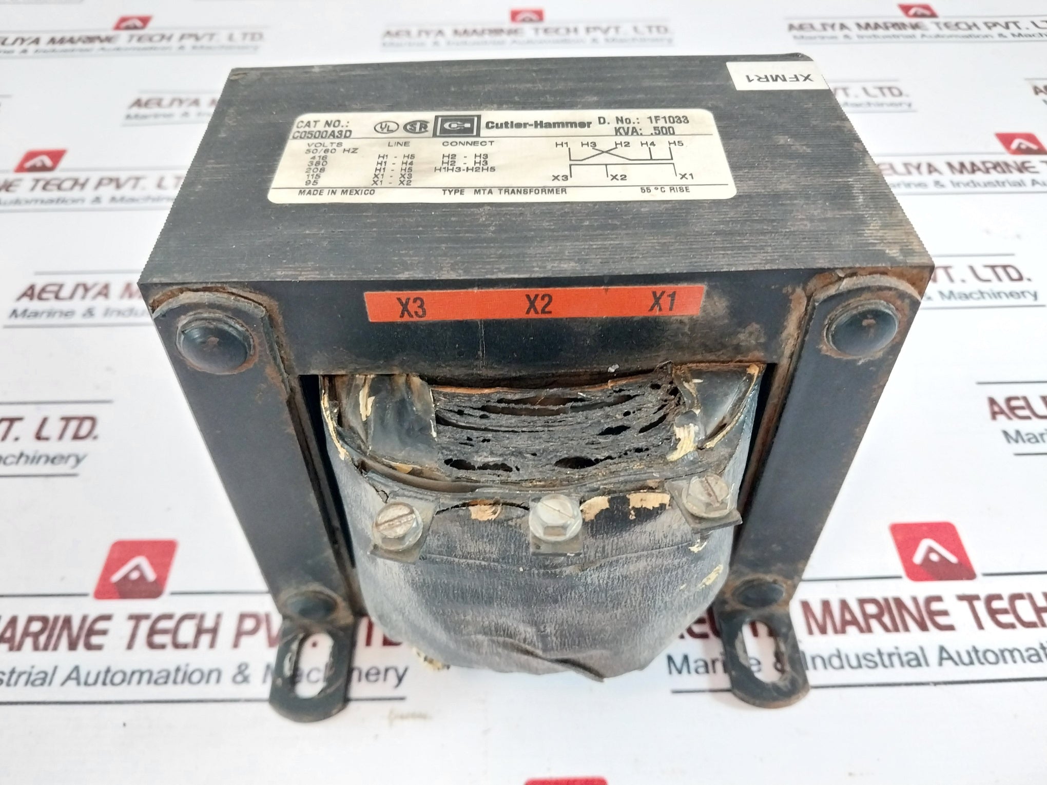 Cutler-hammer C0500a3d Mta Transformer 1f1033 50/60hz