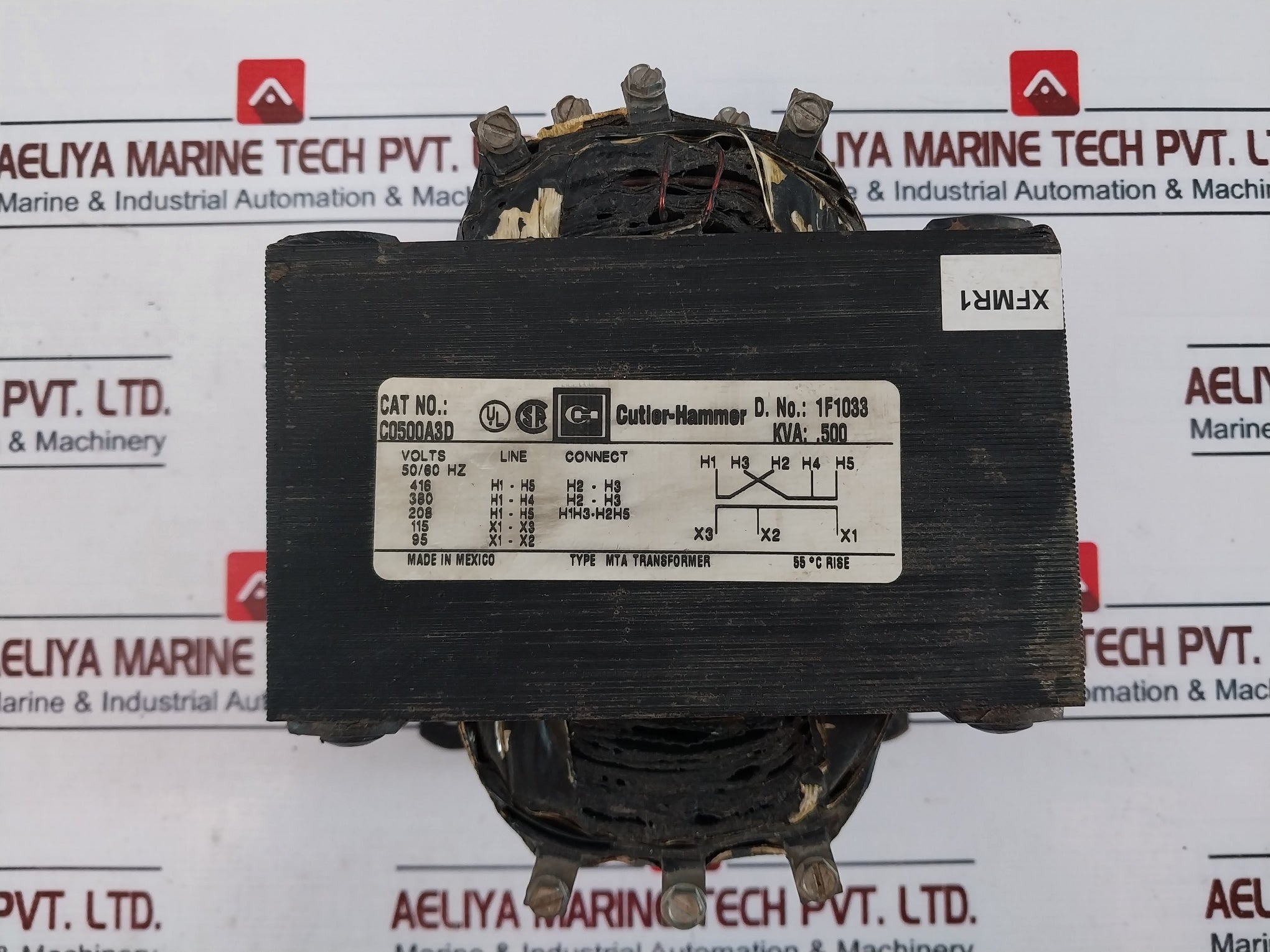 Cutler-hammer C0500a3d Mta Transformer 1f1033 50/60hz