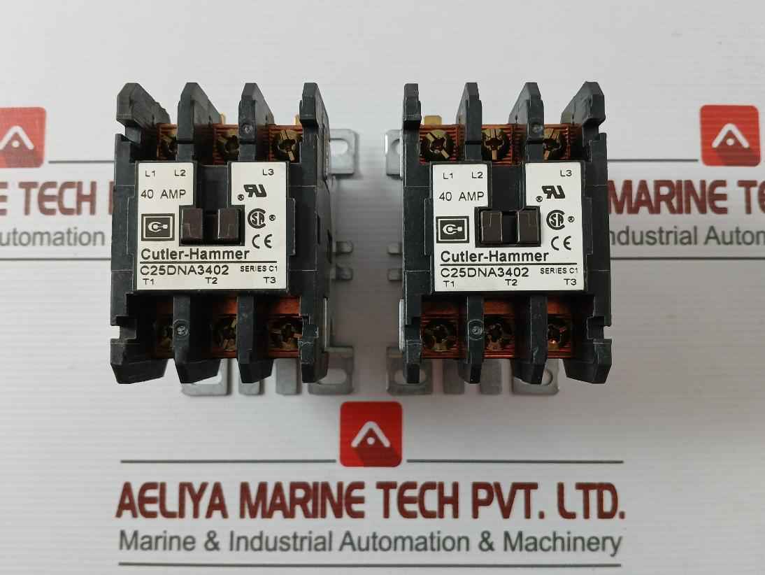 Cutler-hammer C25Dna3402 Contactor 40A