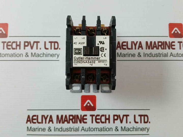 Cutler-hammer C25Dna3402 Contactor 40A