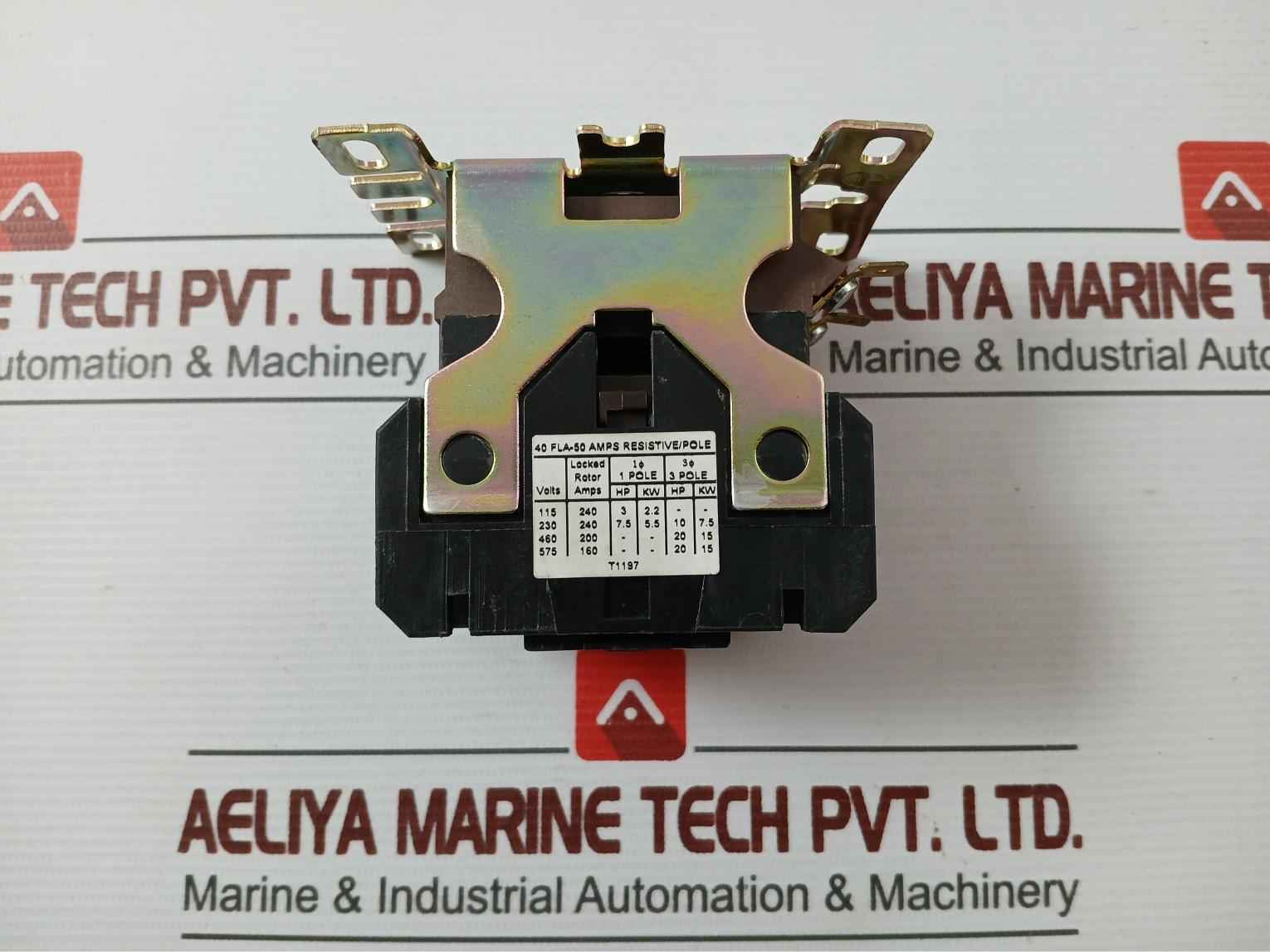 Cutler-hammer C25Dna3402 Contactor 40A/50-60Hz