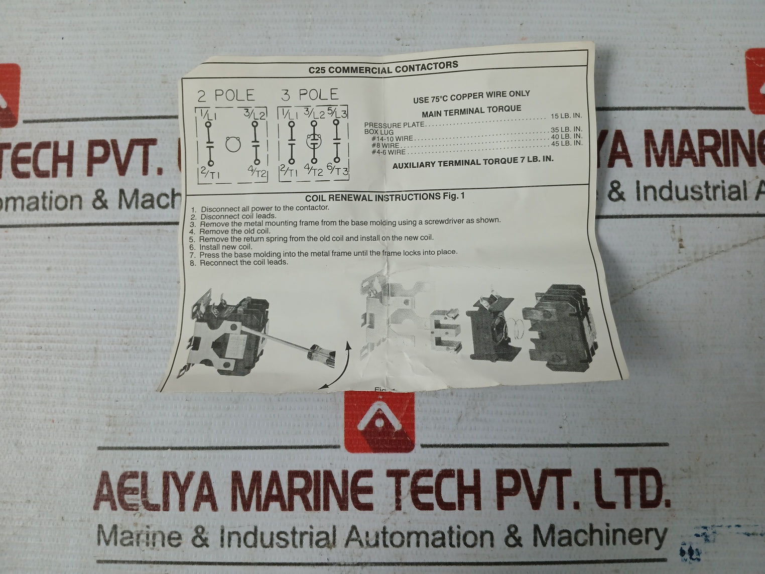 Cutler-hammer C25Dna3402T Definite Purpose Contactor 24V 50-60Hz 7 Lb.In.