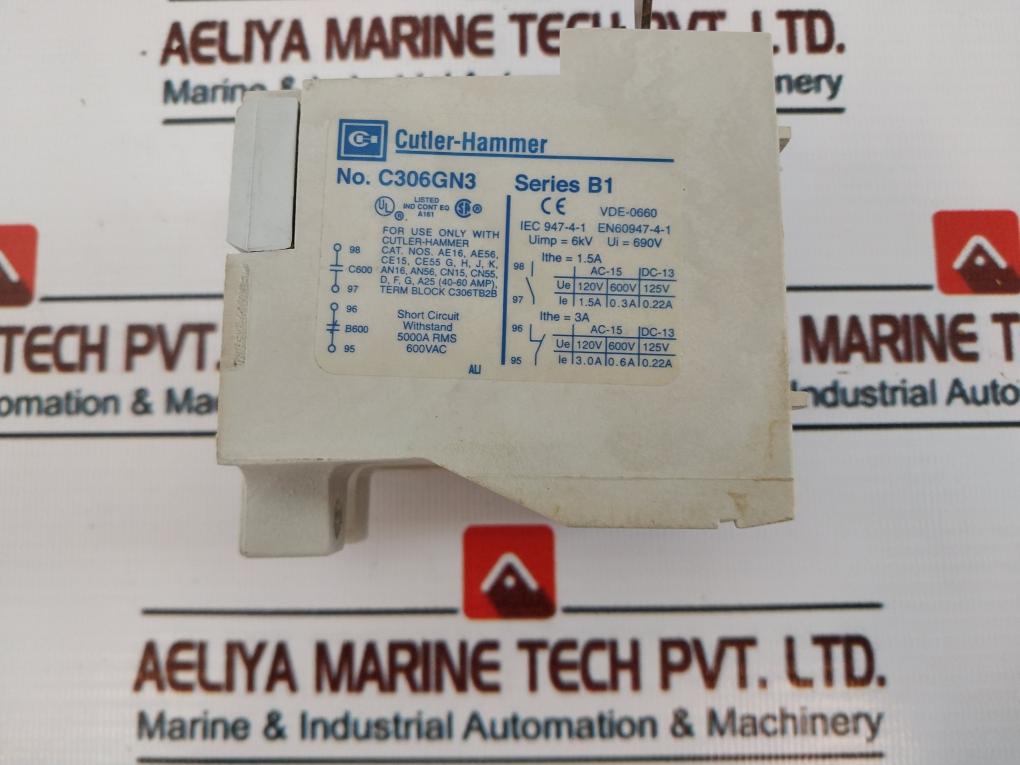 Cutler-hammer C306Gn3 Overload Relay