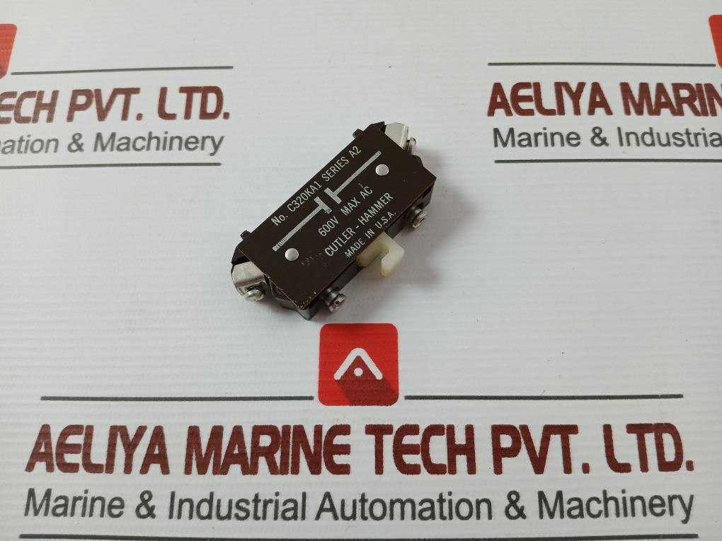 Cutler-hammer C320Ka1 Auxiliary Contact 600V
