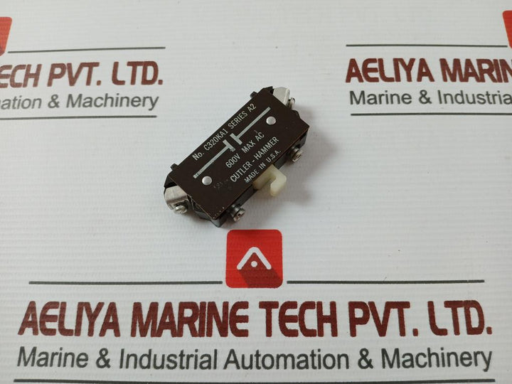Cutler-hammer C320Ka1 Auxiliary Contact 600V