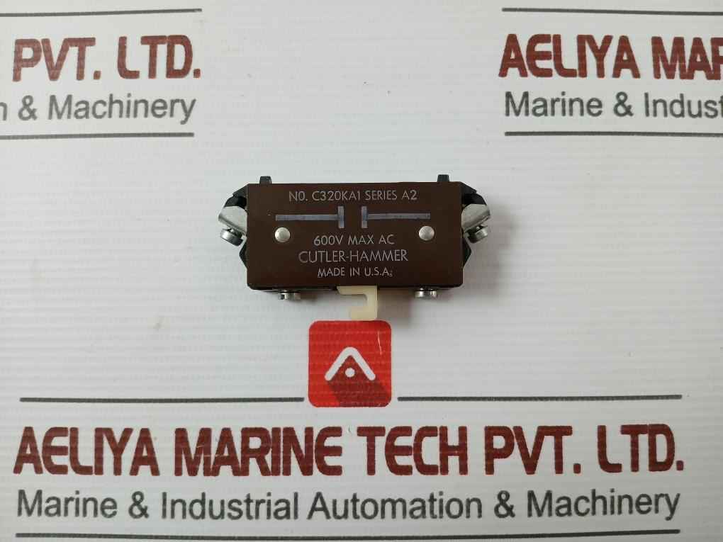 Cutler-hammer C320Ka1 Auxiliary Contact Ser A2
