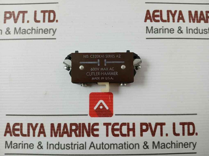 Cutler-hammer C320Ka1 Auxiliary Contact Ser A2