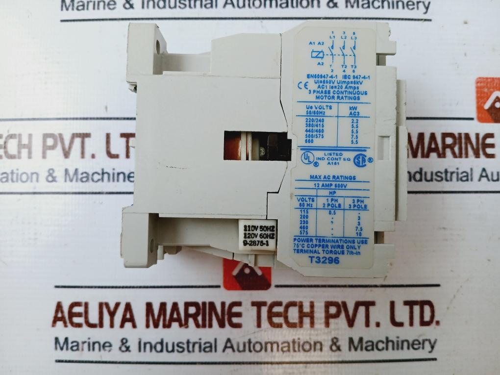 Cutler-hammer Ce15Cn3 Contactor 3-phase Series B1 50/60Hz