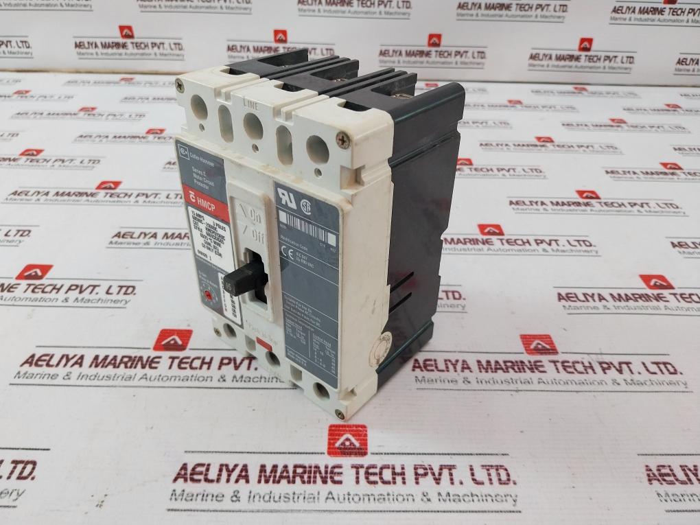 Cutler-hammer Hmcp015E0C Motor Circuit Protector Breaker 600Vac-250Vdc 15 A