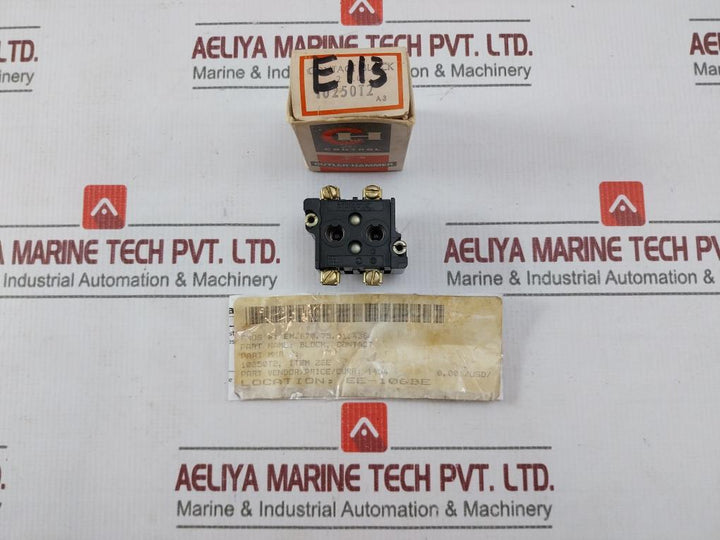 Cutler-hammer 10250T2 Contact Block
