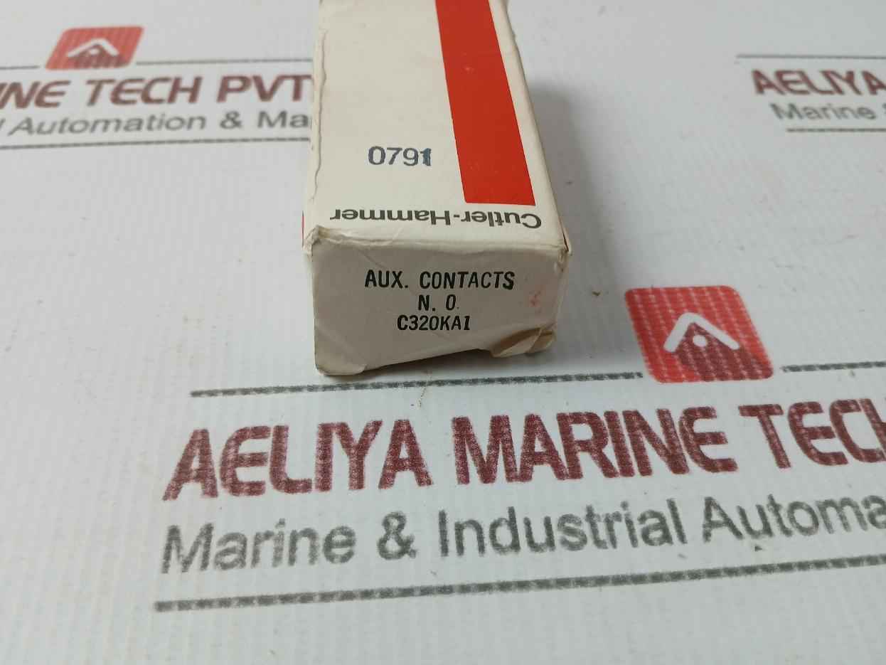 Cutler-hammer C320Ka1 Auxiliary Contact New