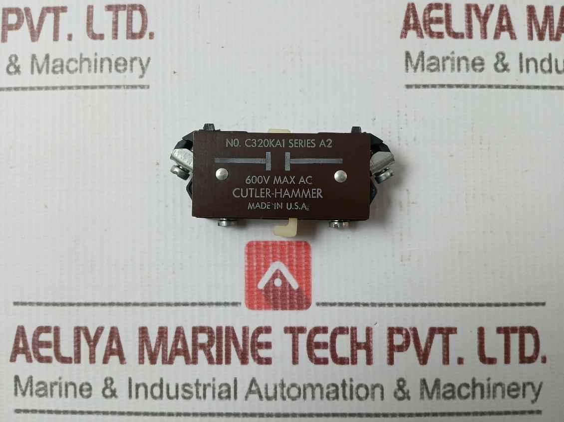 Cutler-hammer C320Ka1 Auxiliary Contact New