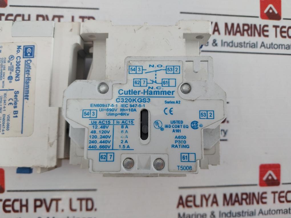 Cutler Hammer Ae56Bn0/ C306Dn3 Reversing Motor Starter