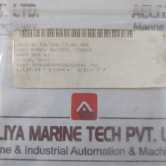 Cutler Hammer St52K Toggle Switch