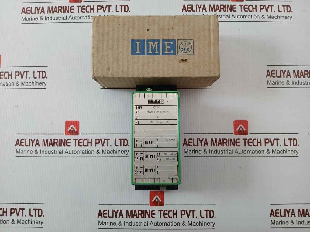 Cv Input: 100 V Ime Alarm Relay