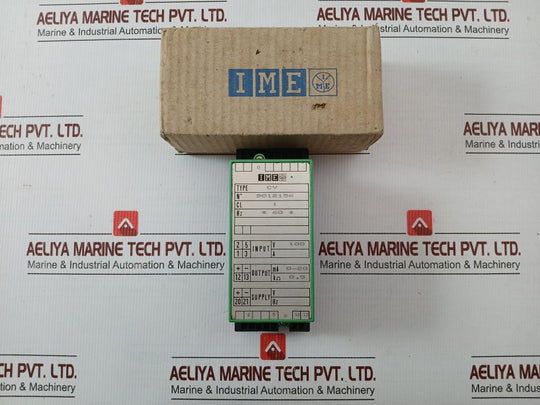 Cv Input: 100 V Ime Alarm Relay