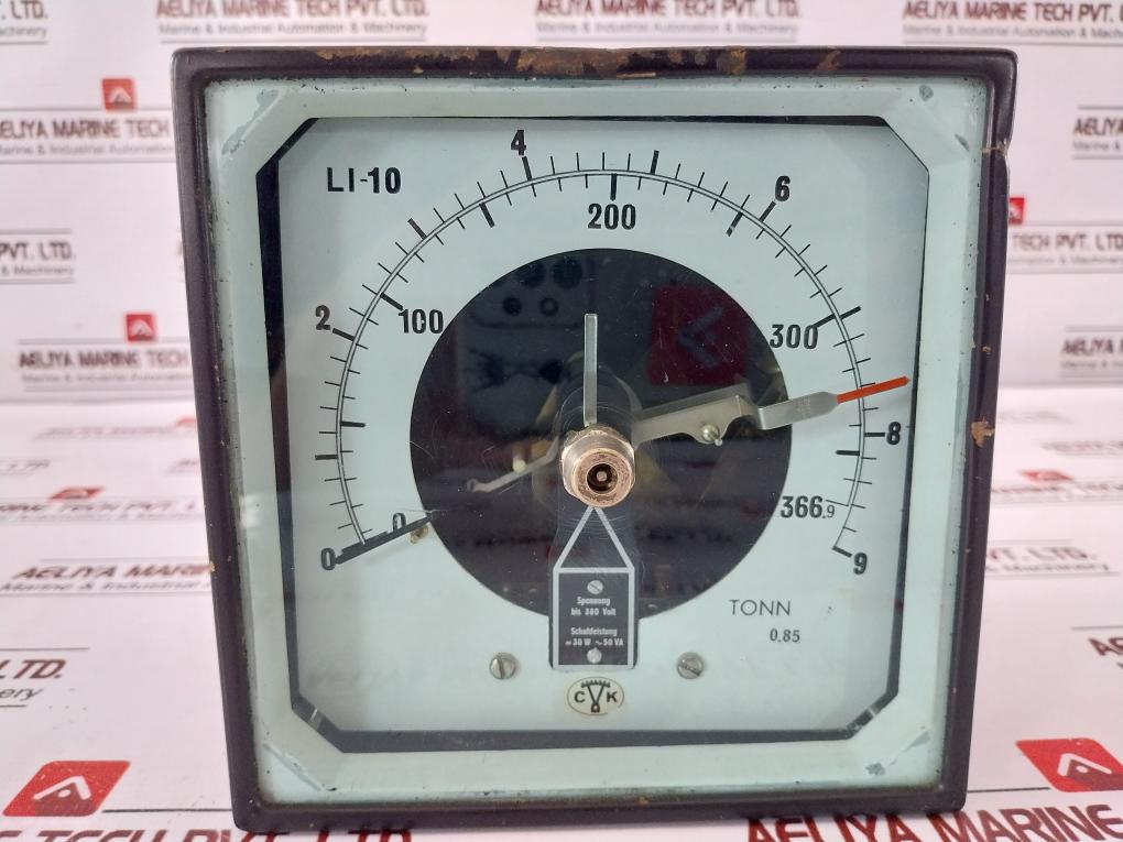 CVK LI-10 Limit Switch 0-9 TONN, 0-366.9, 0.85 Up to 380V 30W~50VA W 102