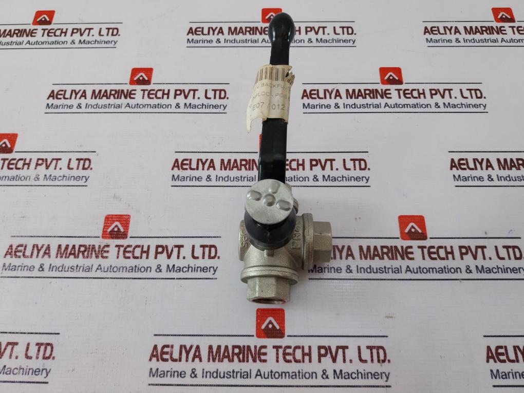 Cw617N Pn40 3-way Ball Valve Rotatable Handle Marinfloc Backflush