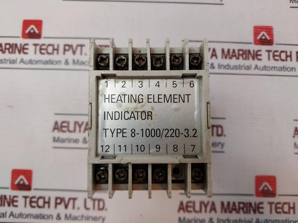 Cwo Semco 8-1000/220-3.2 Heating Element Indicator 8-1000w