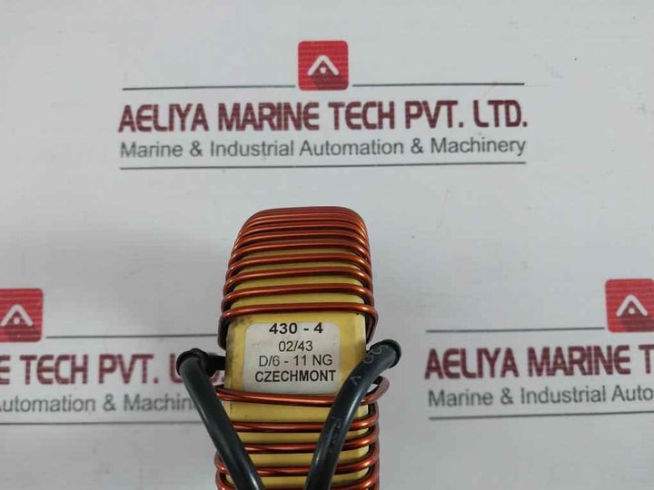 Czechmont Toroidal Inductor D/6-11 Ng
