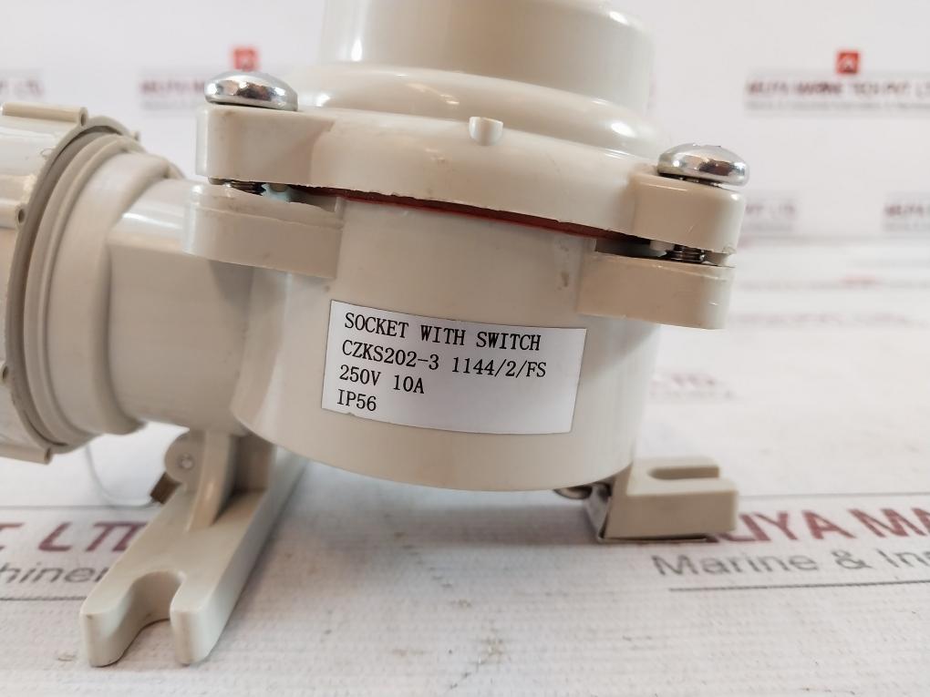 Czks202-3 Socket With Switch 1144/2/Fs 250V 10A