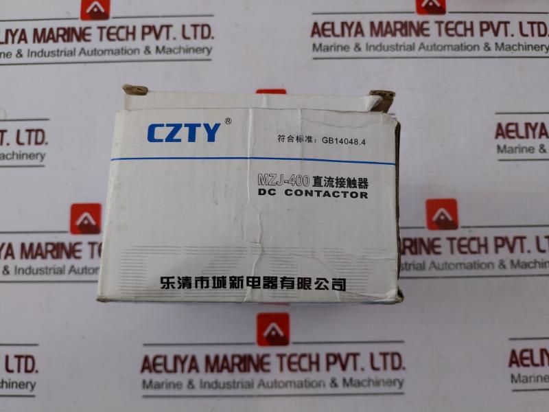 Czty Mzj-400 Contactor Solenoid Dc-1 Dc48v 400a Iec60947-4-1