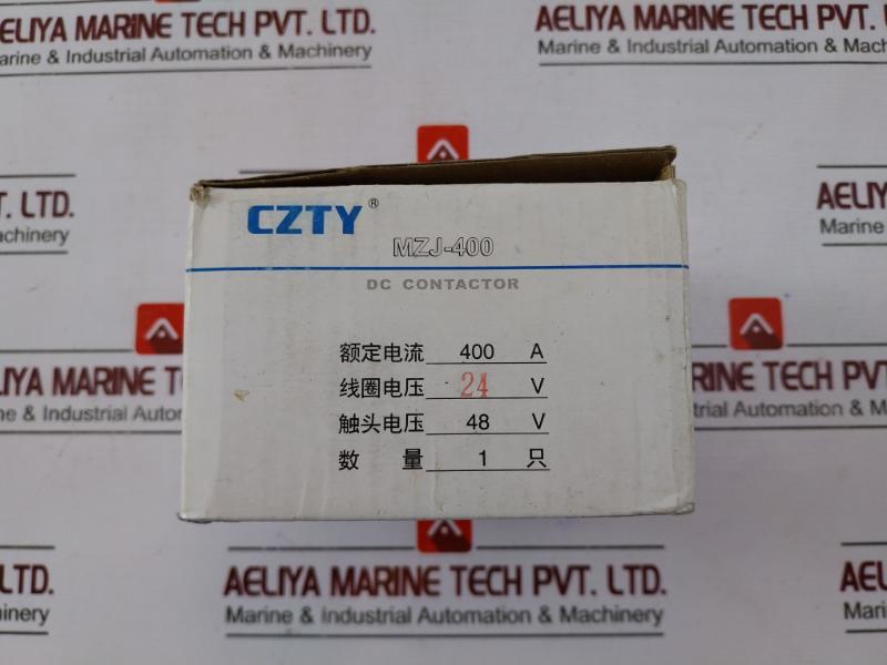 Czty Mzj-400 Contactor Solenoid Dc-1 Dc48v 400a Iec60947-4-1