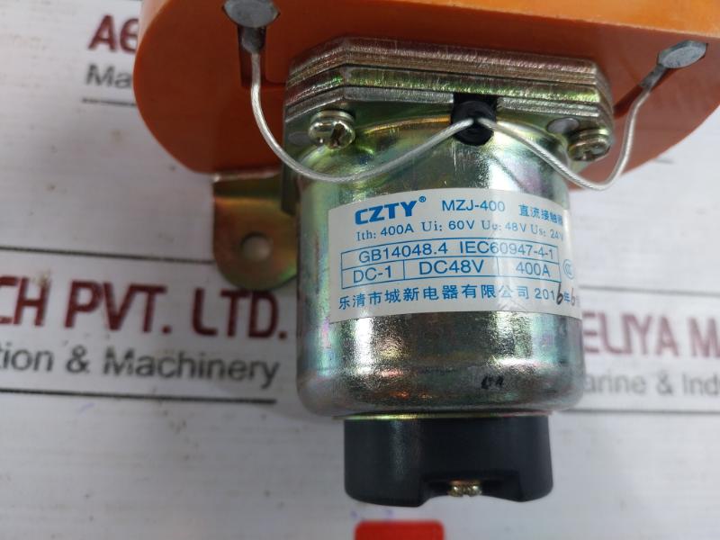 Czty Mzj-400 Dc Contactor Dc-1 Dc48V 400A 24V