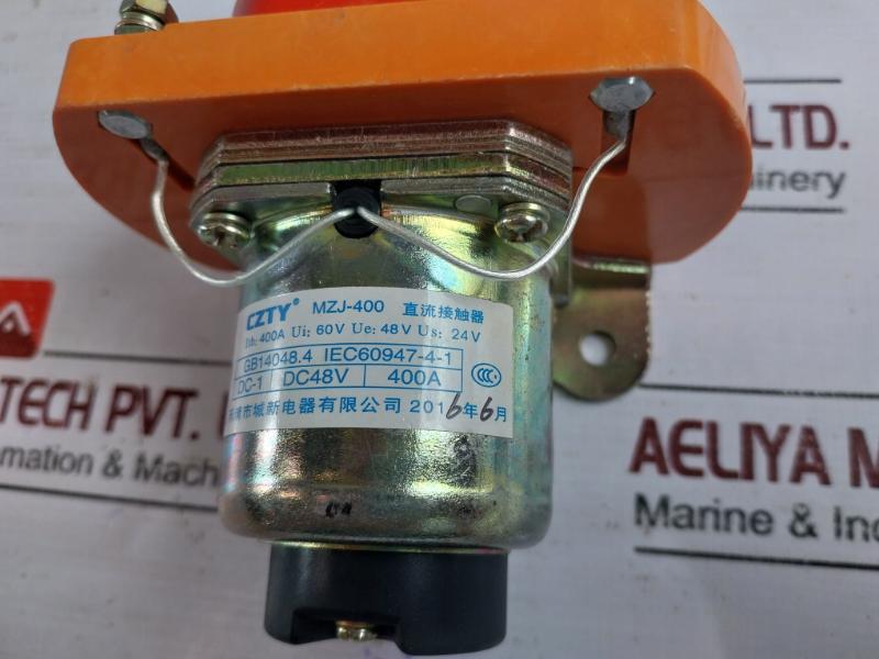 Czty Mzj-400 Dc Contactor Dc-1 Dc48V 400A 24V