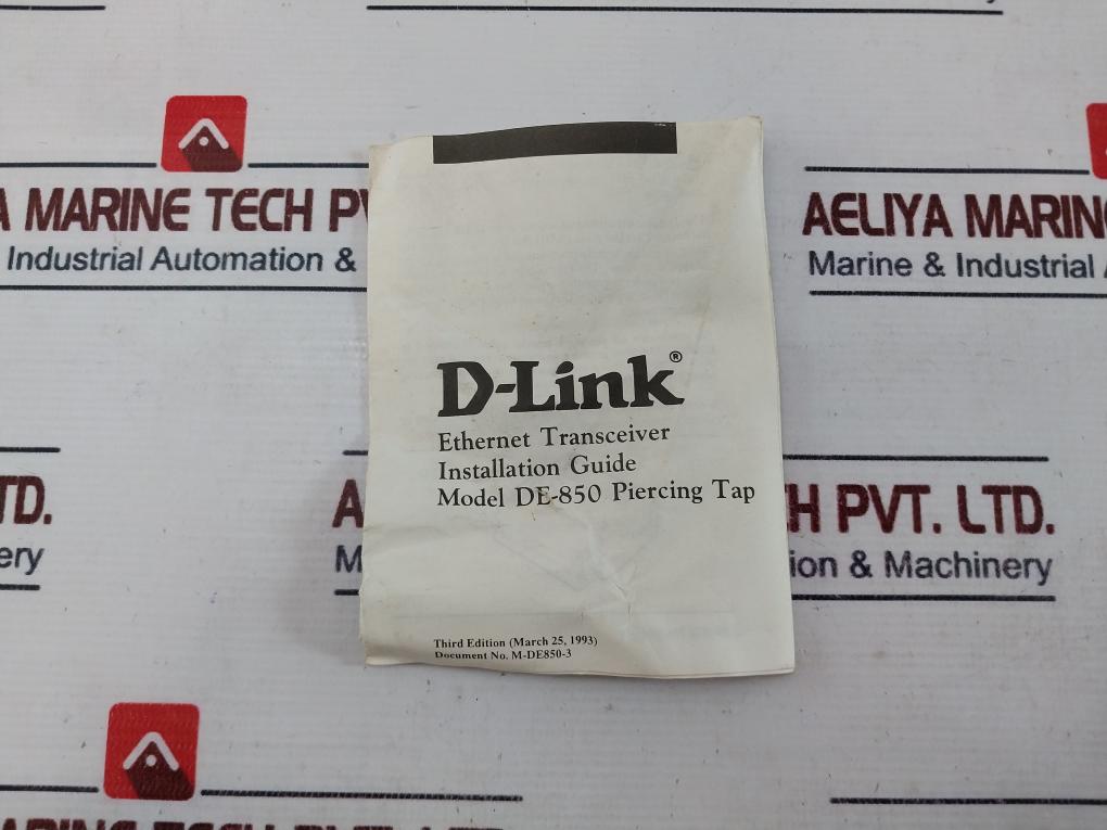 D-LINK DE-852 Amp Ethernet Transceiver