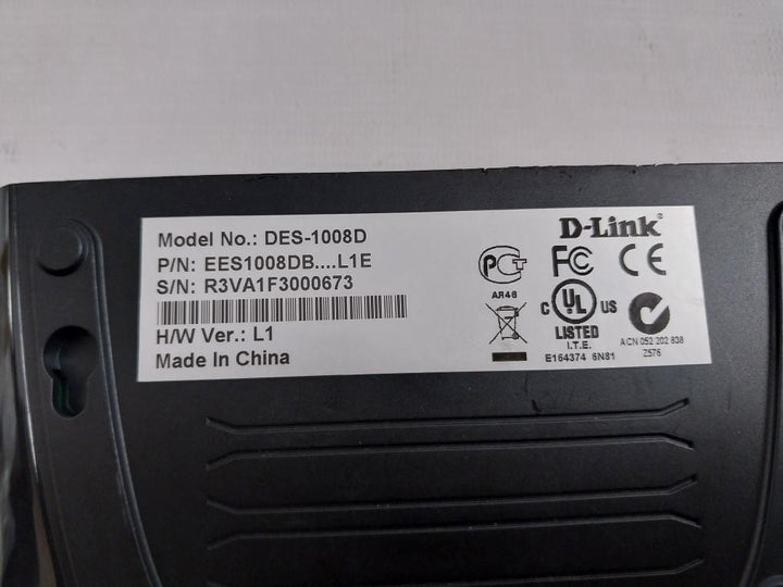 D-link Des-1008D Port Fast Ethernet Switch L1