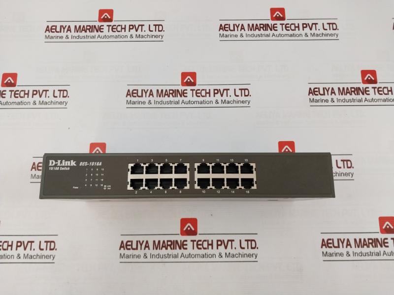 D-link Des-1016A 16 Port 10/100 Switch Oes1016Ae-b1G 100-240Vac Acn 50-60Hz