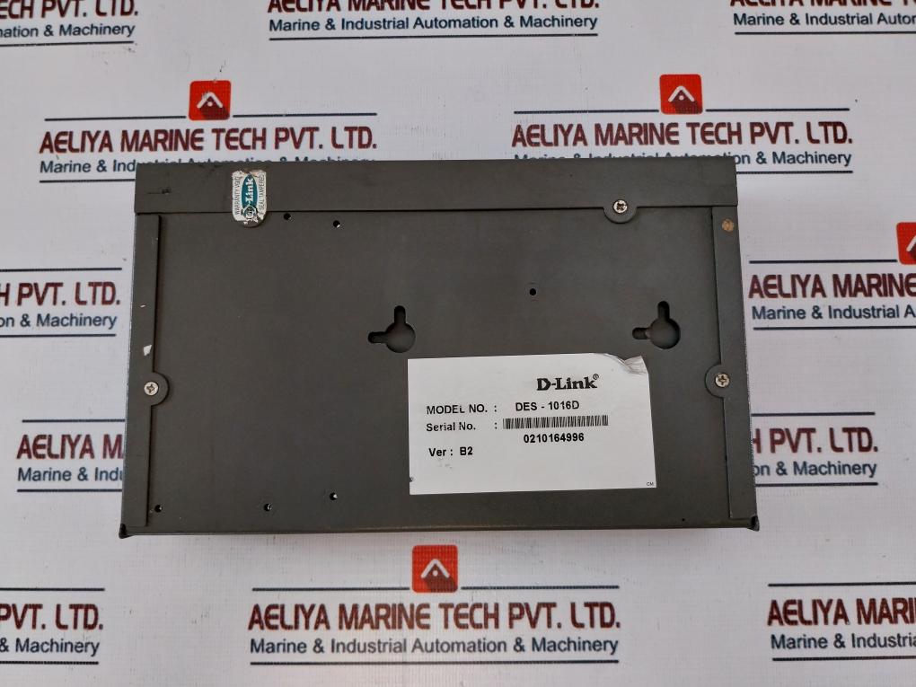 D-link Des-1016D Ethernet Unmanaged Desktop Switch 100-240Vac 50-60Hz