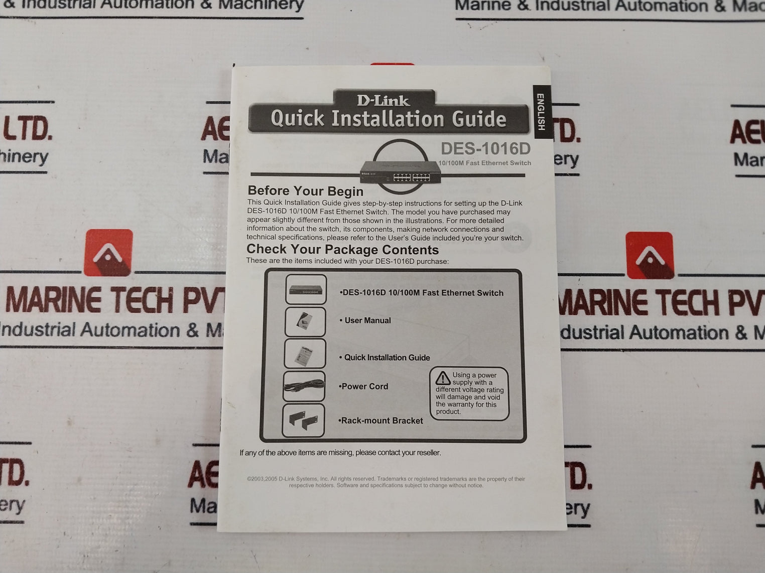 D-link Des-1016d 16-port Fast Ethernet Unmanaged Desktop Switchmanufacturer: D-link (India) Limited