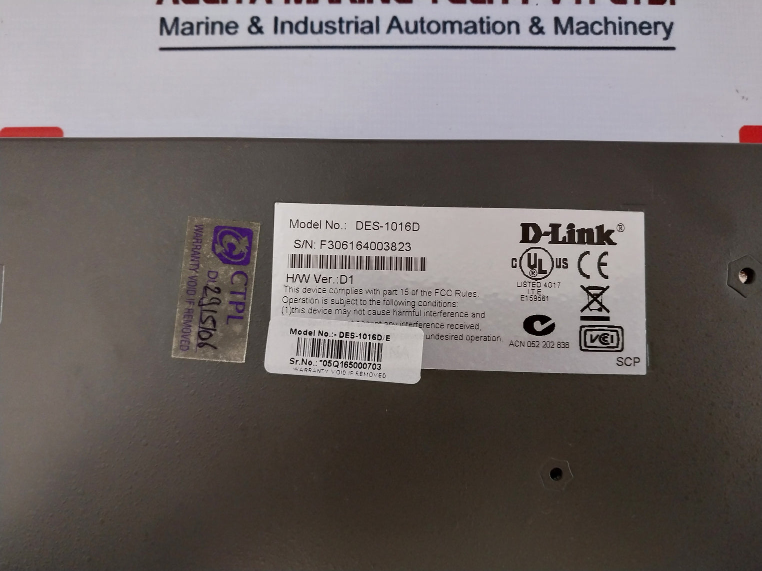 D-link Des-1016d 16-port Fast Ethernet Unmanaged Desktop Switchmanufacturer: D-link (India) Limited