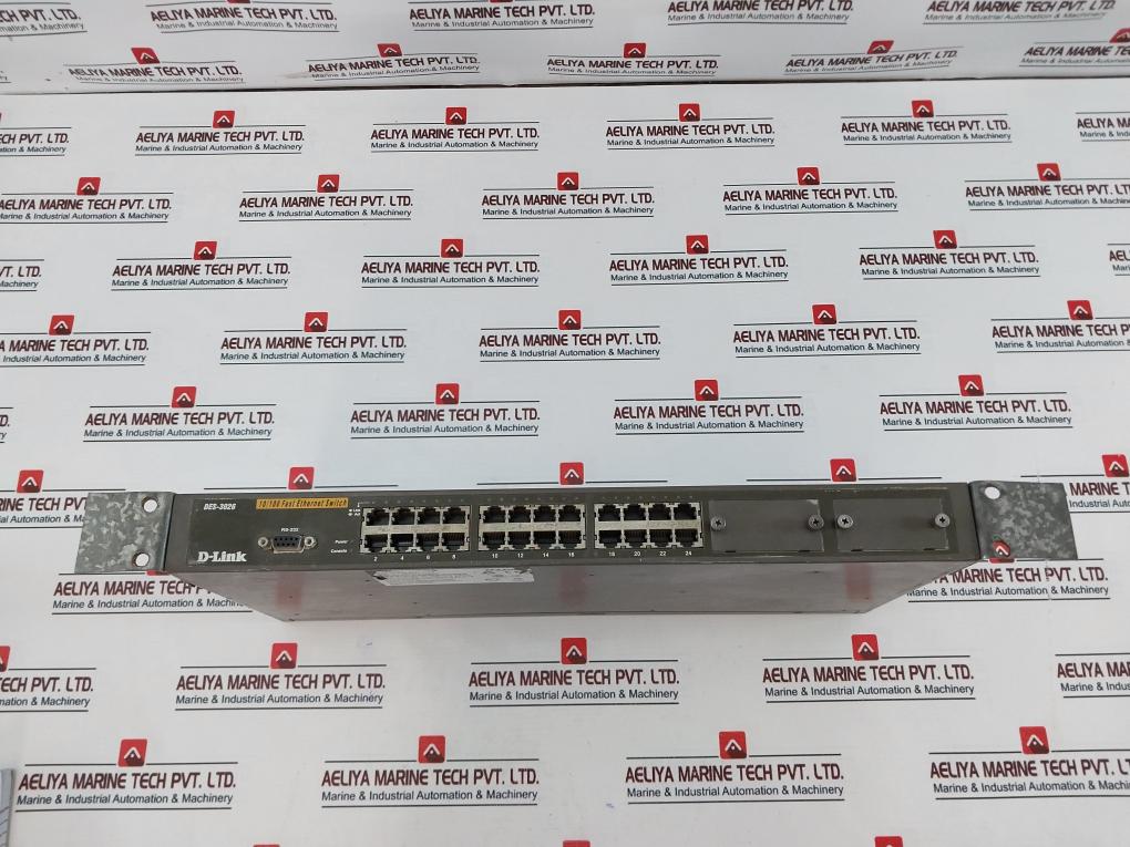 D-link Des-3026, 10/100 Fast Ethernet Switch 50-60 Hz