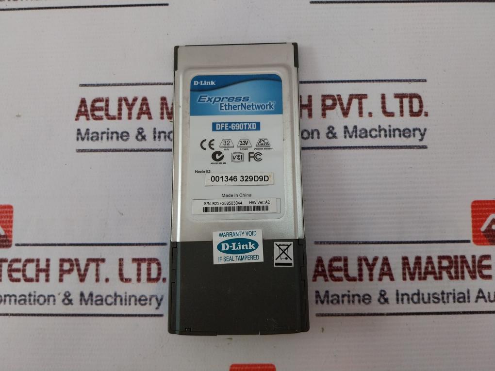 D-link Dfe-690Txd Ethernetwork 32-bit Notebook Adapter