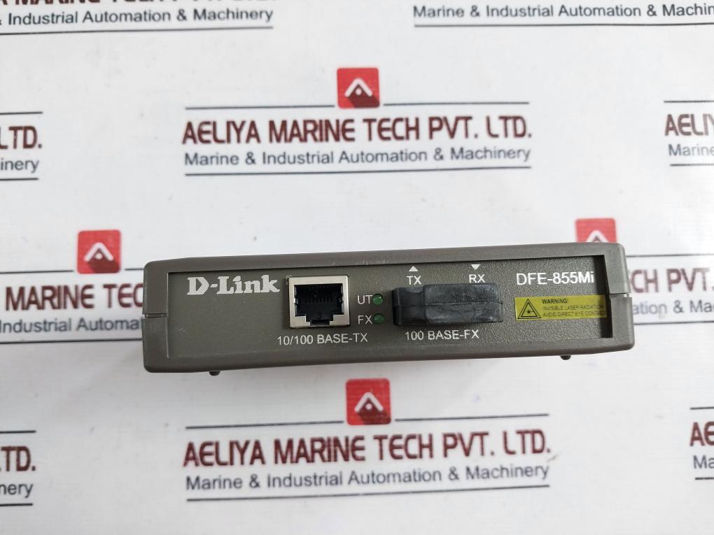 D-link Dfe-855mi Ethernet Multimode Media Converter + Adaptor