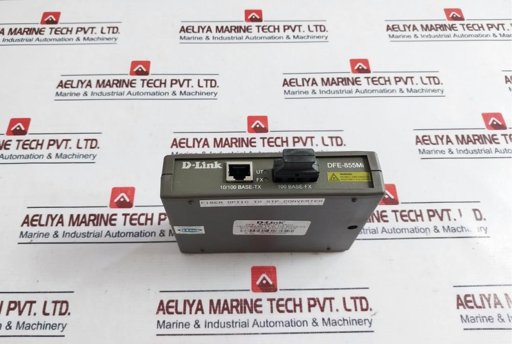 D-link Dfe-855mi Ethernet Multimode Media Converter + Adaptor