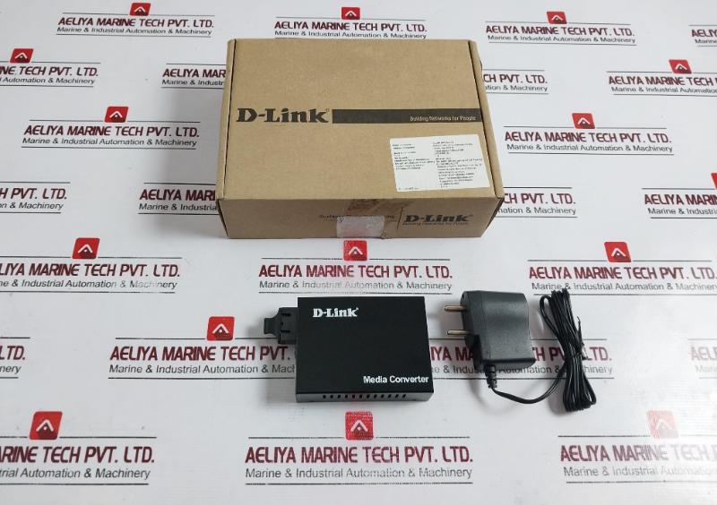 D-link Dfe-855s-15i Fiber Media Converter W/ Travel Charger S050100-in