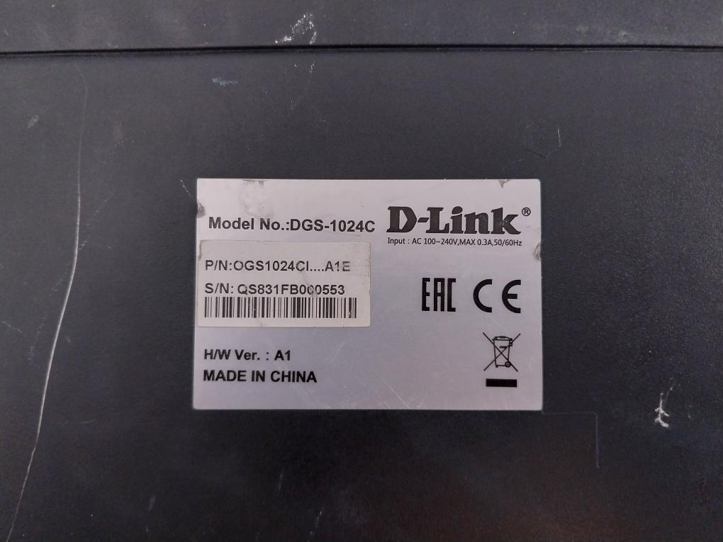 D-link Dgs-1024c Gigabit Switch Ogs1024ci….a1e