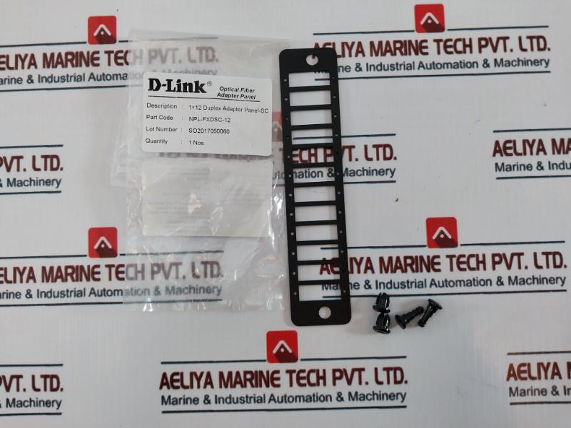 D-link Nlu-fxxuxxr-06 Liu 6 Port Rack Mount Unloaded Optical Fiber Adapter Panel