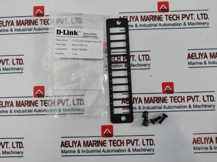 D-link Nlu-fxxuxxr-06 Liu 6 Port Rack Mount Unloaded Optical Fiber Adapter Panel