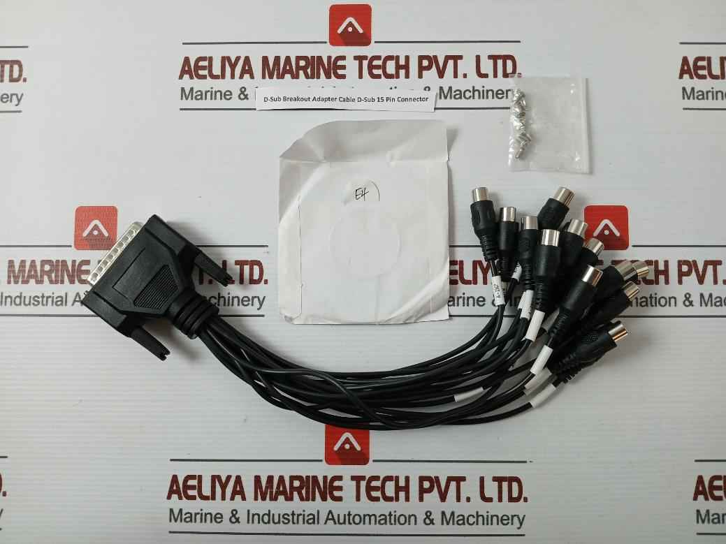 D-sub Breakout Adapter Cable 15 Pin Connector