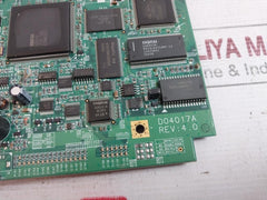 D04017A Printed Circuit Board 94V-0 Rev 4 50-000306-01