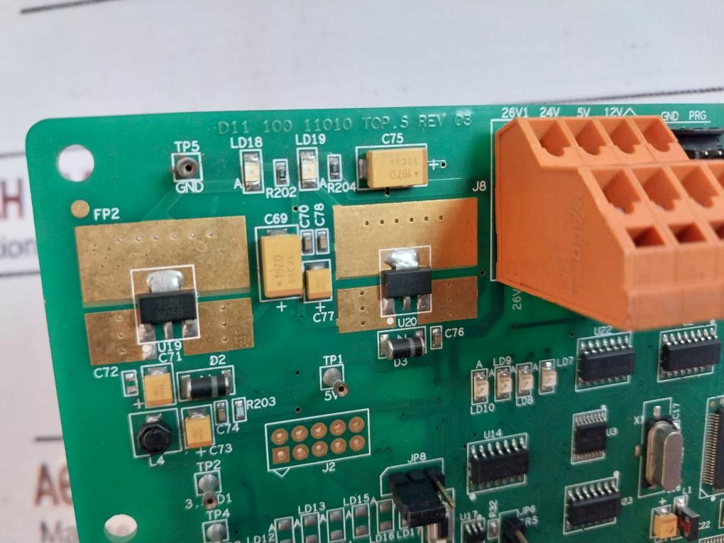 D11 100 11010 TOP.S REV: 03 PCB Card