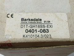 D1T-gh18Ss-exi Barksdale 793231344 Pressure Switch Eex